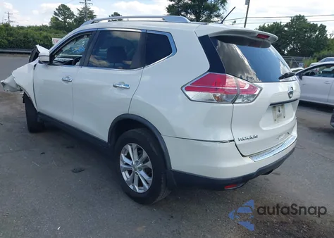 2016 Nissan Rogue Sv z USA, uszkodzony, nr VIN KNMAT2MT6GP656605